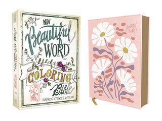 NIV, Beautiful Word Coloring Bible, Leathersoft, Pink: Hundreds of Verses to Color