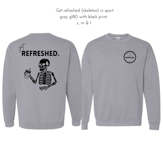 Custom Bluk Order For Refresh Nutrition (Crewnecks)