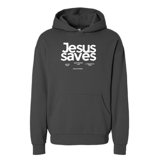 Jesus Saves Hooded Sweatshirt: July 2026