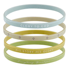 Silicone Bracelet - Glory to God - 4pc