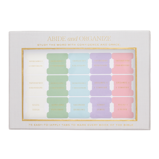 Faith Collection Bible Tab Stickers Set/75