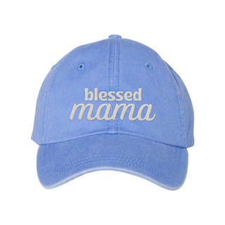 Blessed Mama Embroidered Baseball Cap