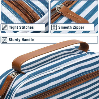 Navy Stripe Bible Case
