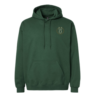 White Rabbit Inn Green Hoodie FEF Merch