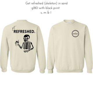 Custom Bluk Order For Refresh Nutrition (Crewnecks)