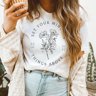 Set Your Mind On Things Above Short Sleeve T-Shirt