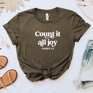 Count It All Joy: September 2026 T-Shirt of the Month