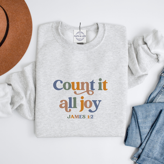 Count it All Joy: September 2026 Sweatshirt of the Month