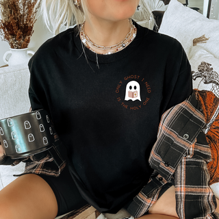 Only Ghost I Need Is The Holy One Cozy Crewneck Sweatshirt