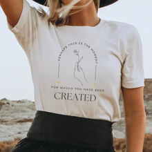 Perhaps This Is The Moment You Were Created For Christian Womens T-Shirt