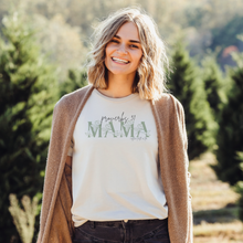 Proverbs 31 Mama Sage Green Flower Women's T-Shirt