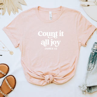 Count It All Joy: September 2026 T-Shirt of the Month
