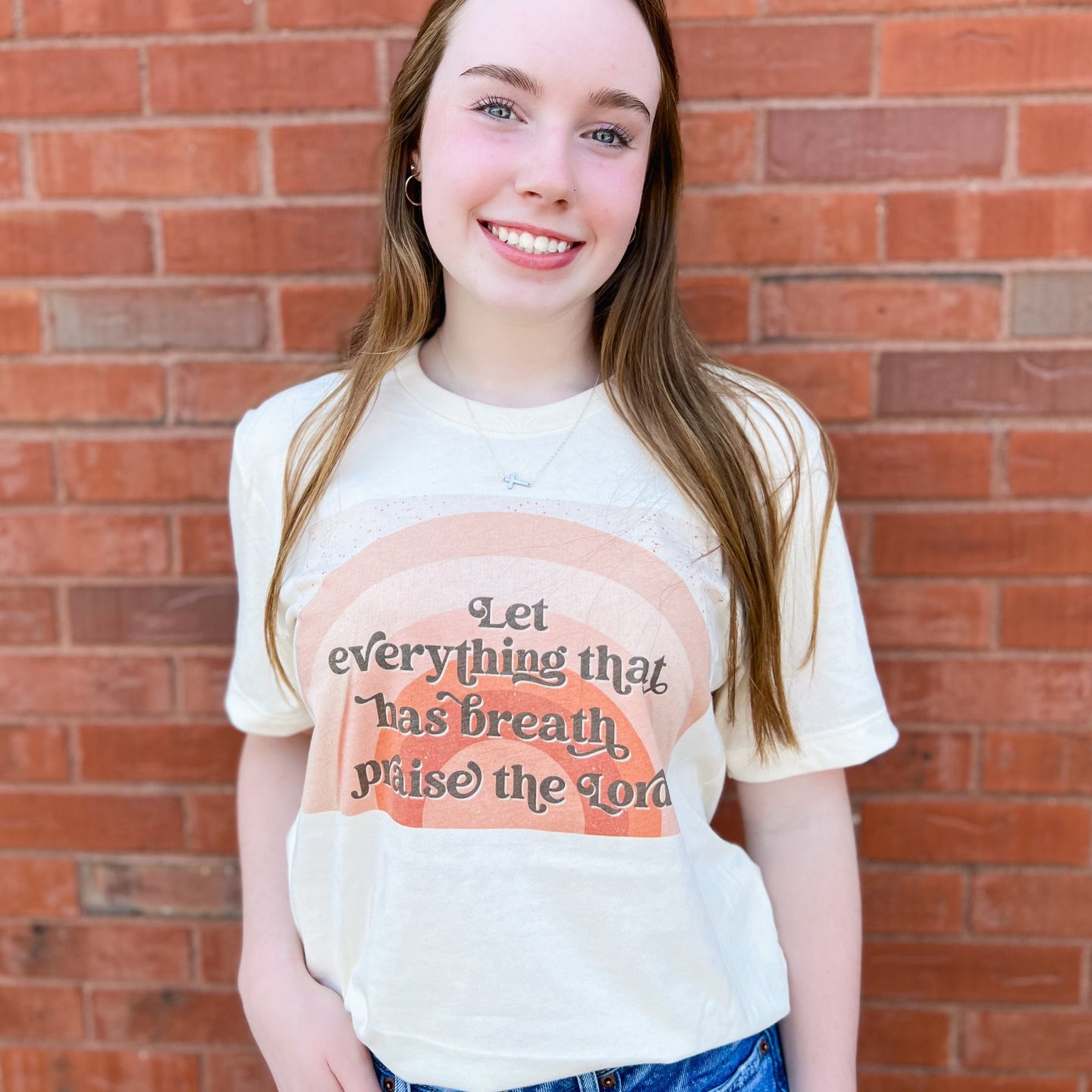 Let Everything That Has Breath Praise The Lord Vintage Wash Tee Shirt