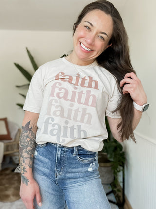 Pastel Faith Graphic Tee