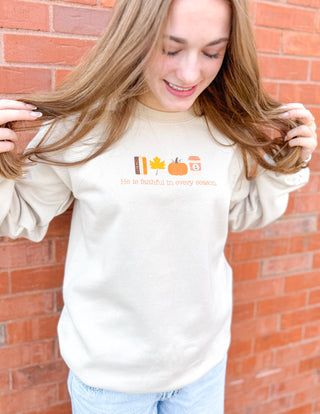 October 2025 Sweatshirt of the Month: He Is Faithfull In Every Season