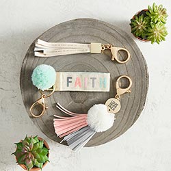 Simply Faith Keychain - Love Never Fails
