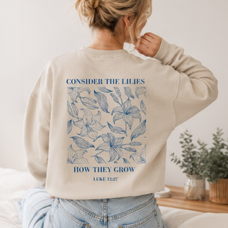 Consider the Lilies: August 2026 Sweatshirt of the Month