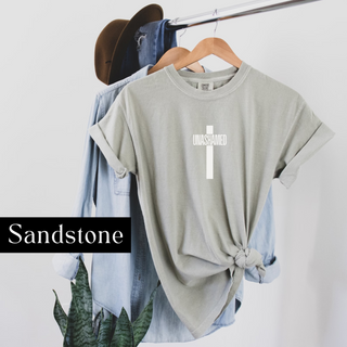 Unashamed Cross Christian Graphic T-Shirt
