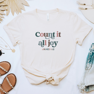 Count It All Joy: September 2026 T-Shirt of the Month
