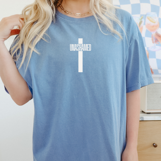 Unashamed Cross Christian Graphic T-Shirt