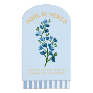 Faith Collection Guided Cards w/Stand Hope Renewed