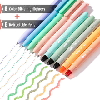 Bible Highlighters & Gel Pens 10 Pack