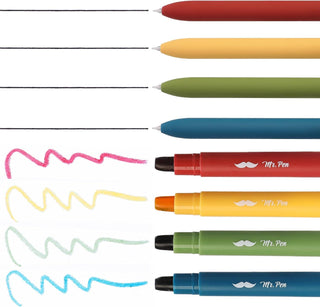 Vibrant No Bleed Bible Highlighters & Gel Pens Set