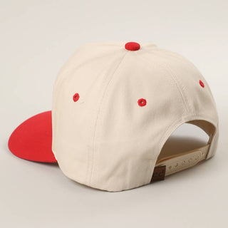 JUST A MAMA WHO LOVES JESUS Embroidery Two-Tone Trucker Hat