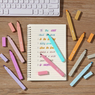 Aesthetic Highlighters 10 Pack Candy Colors