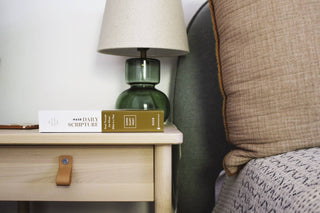 NASB Daily Scripture Super Giant Print Paperback White Gold