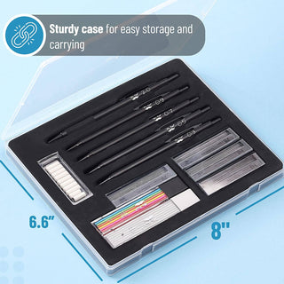 Metal Mechanical Pencils Precision Set