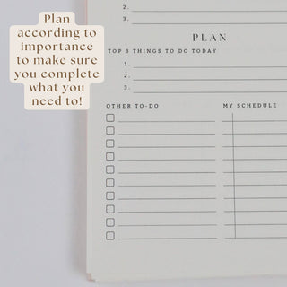 Daily Faith-Based Planner - Devotional Journaling Prompts, Calendar Planning, and Daily Planning