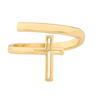 Cutout Cross Filled Ring Display