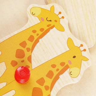 Puzzle Wood Peg Noah's Ark