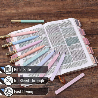 Bible Safe Morandi Highlighters Set