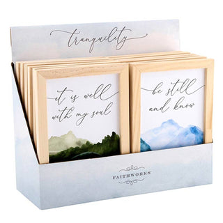 Inner Peace Art Filled Display