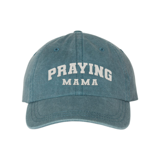 Praying Mama Embroidered Baseball Cap, Christian Hat