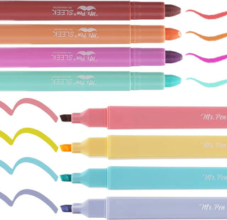 Aesthetic & Gel Highlighters Set