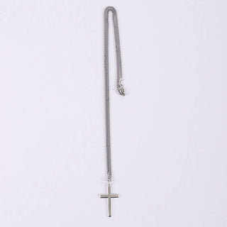 Necklace Cross - Sterling Silver - 24"