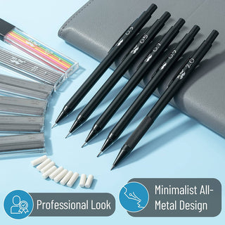 Metal Mechanical Pencils Precision Set