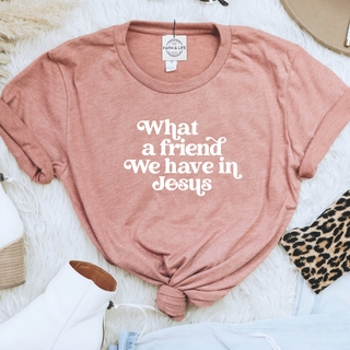 What A Friend We Have In Jesus Soft Christian T-Shirt