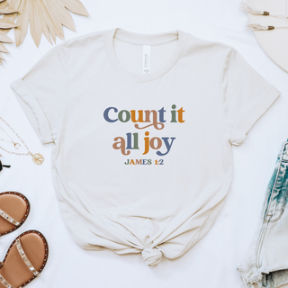 Count It All Joy: September 2026 T-Shirt of the Month