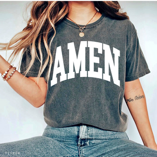 Amen Cute Christian Graphic T-Shirt