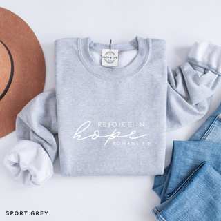 Rejoice in Hope Crewneck Sweatshirt - May 2026 Collection