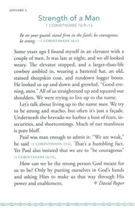 Stand Strong: 365 Daily Devotions for Men by Men By: Our Daily Bread Ministries