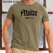 John 15:6 Abide Tee Shirt in Multiple Color Options