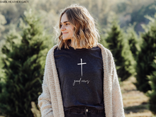 The Good News Cross - Women's Christian T-shirt
