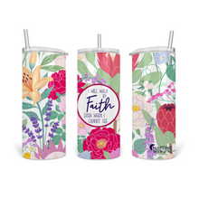 Walk by Faith Stainless Steel Skinny Tumbler By Naptime - 15oz