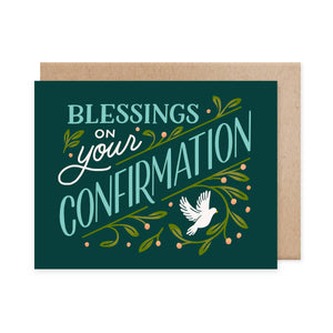 Blessings on Your Confirmation Card