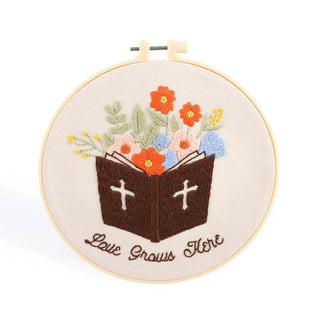 Embroidery Kit - Love Grows Here